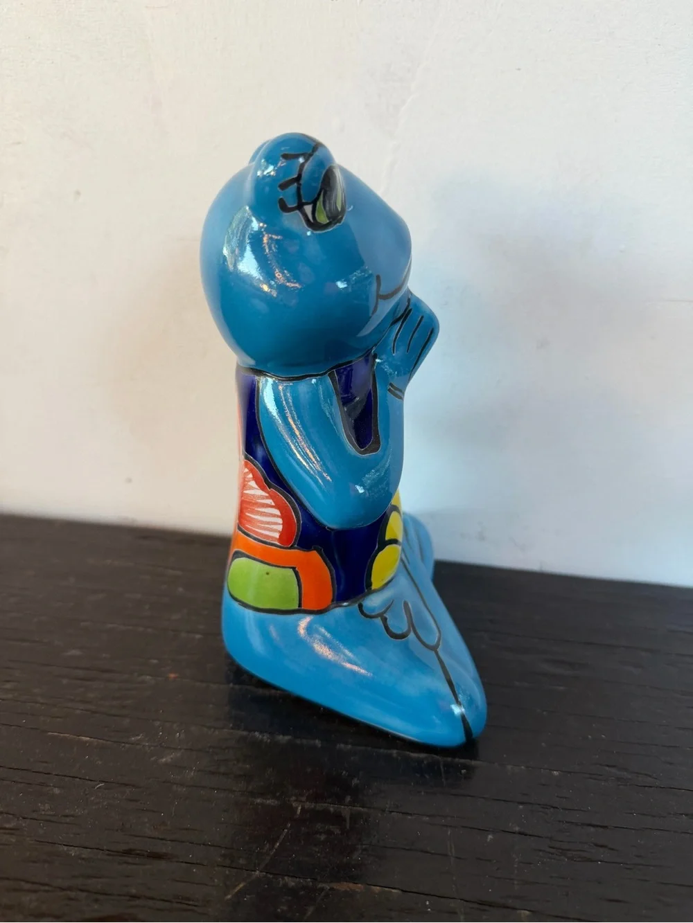 Handmade charming blue